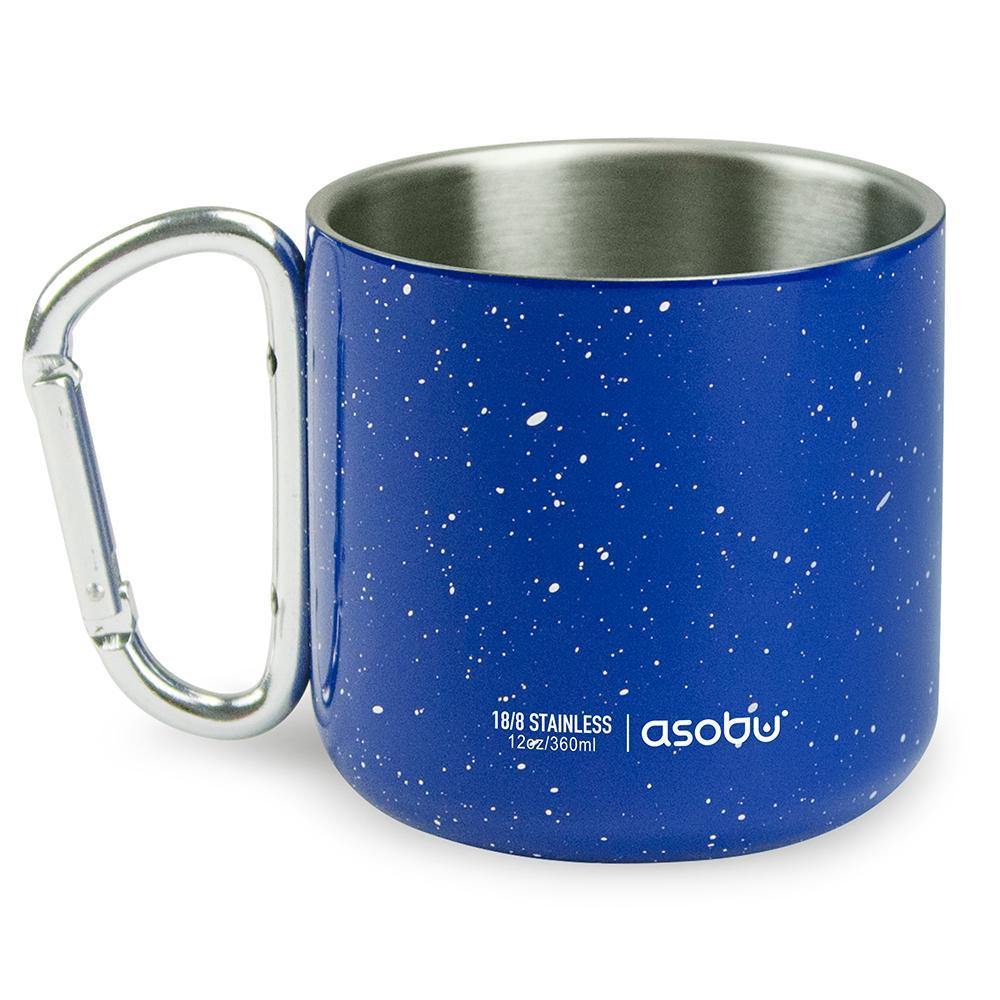 Asobu | Stainless Steel Campfire Mug With Carabiner Clip Handle - Double Walled Insulated, Mug, asobu, Defiance Outdoor Gear Co.