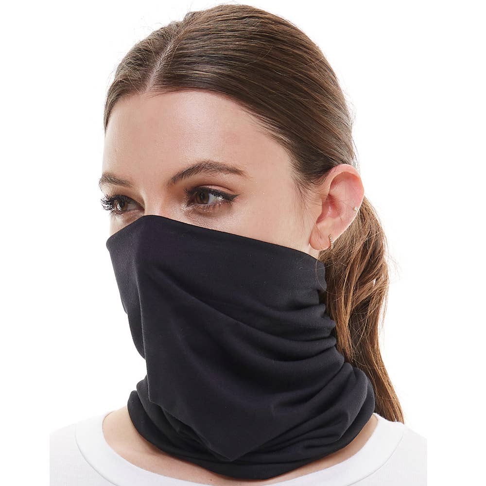 Cache-cou bandana écharpe masque facial lavable réutilisable - Unisexe