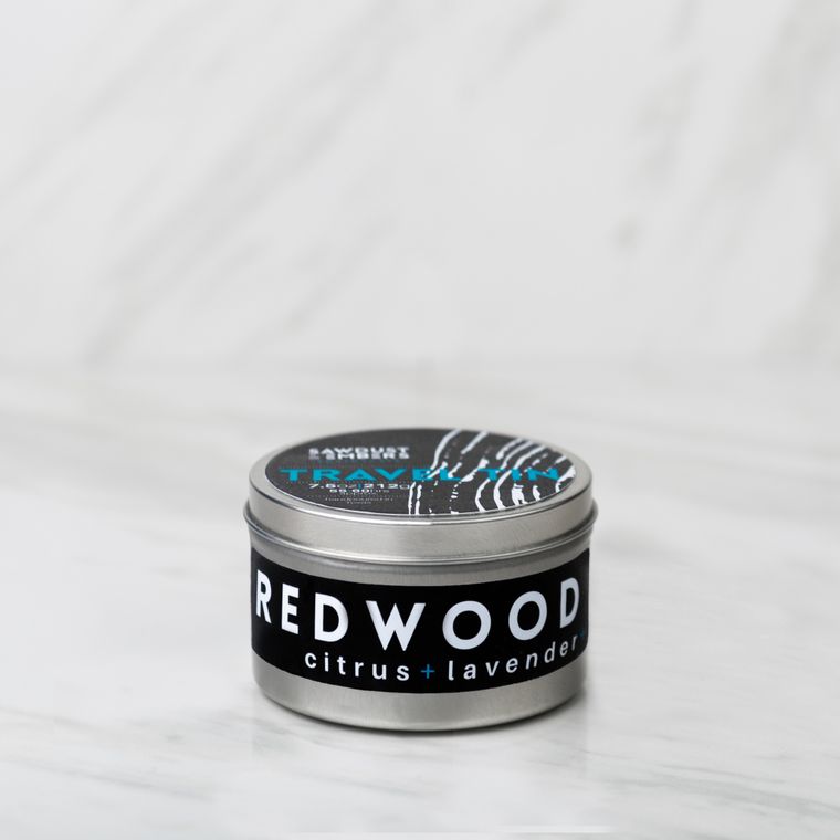Sawdust & Embers | Redwood Creek Travel Candle, Candles, Sawdust & Embers, Defiance Outdoor Gear Co.