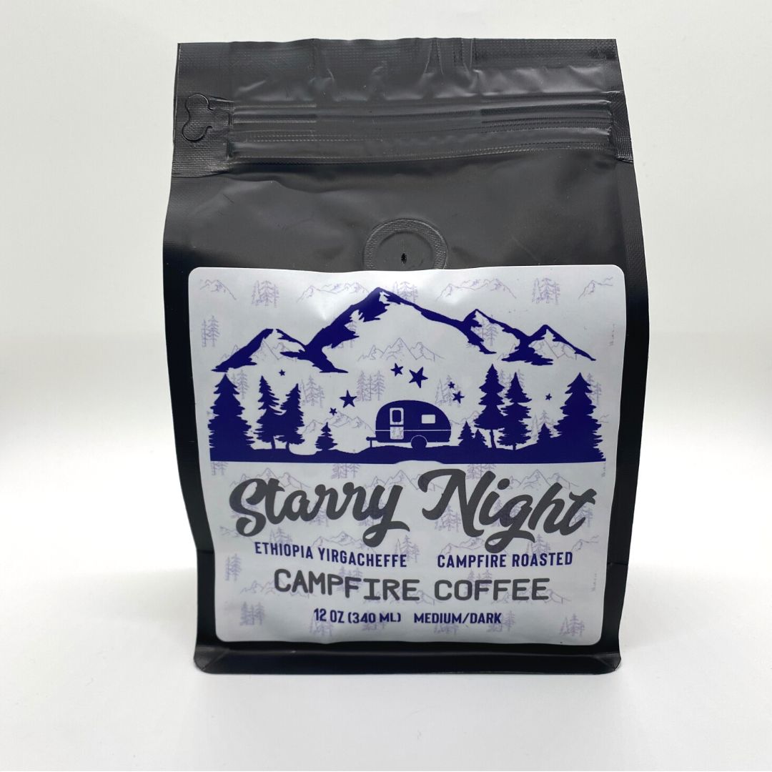 Campfire Coffee Co. | Starry Night Whole Bean Coffee  - Campfire Roasted