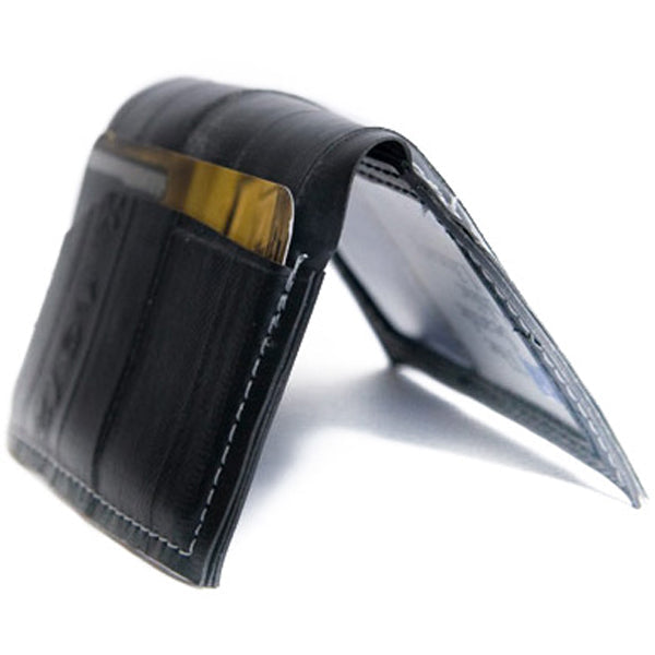 Alchemy Goods  | Rubber Tire Wallet With Bi-fold Up-Cycled Belltown - Black, Wallet, alchemy, Defiance Outdoor Gear Co.