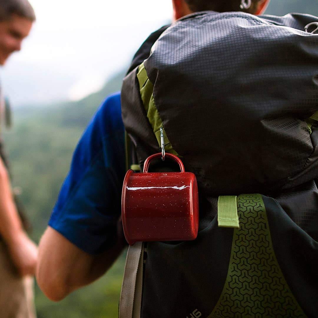 Asobu | Camping Enamel Mug - Lightweight For Travel & Hiking - 16 oz, Mugs, Asobu, Defiance Outdoor Gear Co.