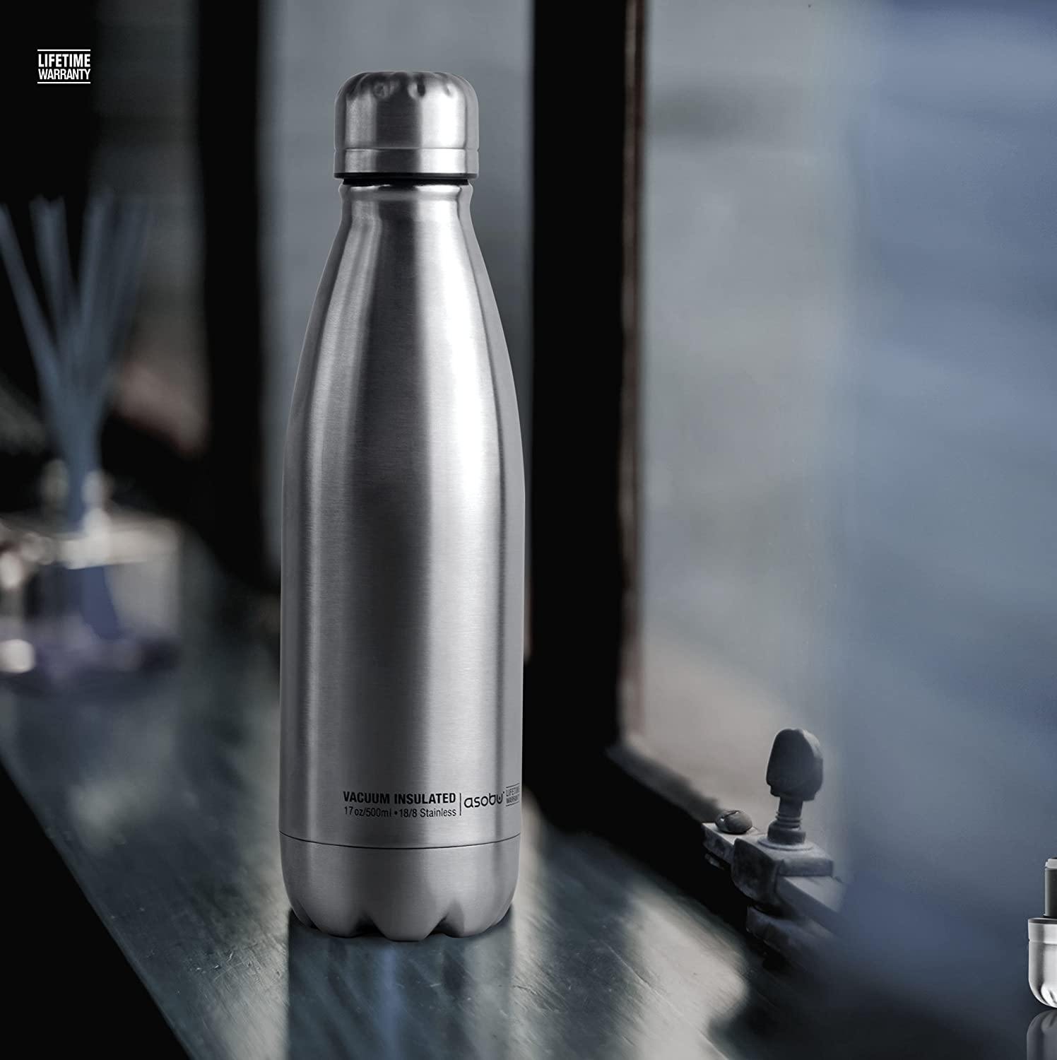 Asobu | Central Park Water Bottle - Stainless Steel Insulated With Twist Cap, Water Bottle, asobu, Defiance Outdoor Gear Co.