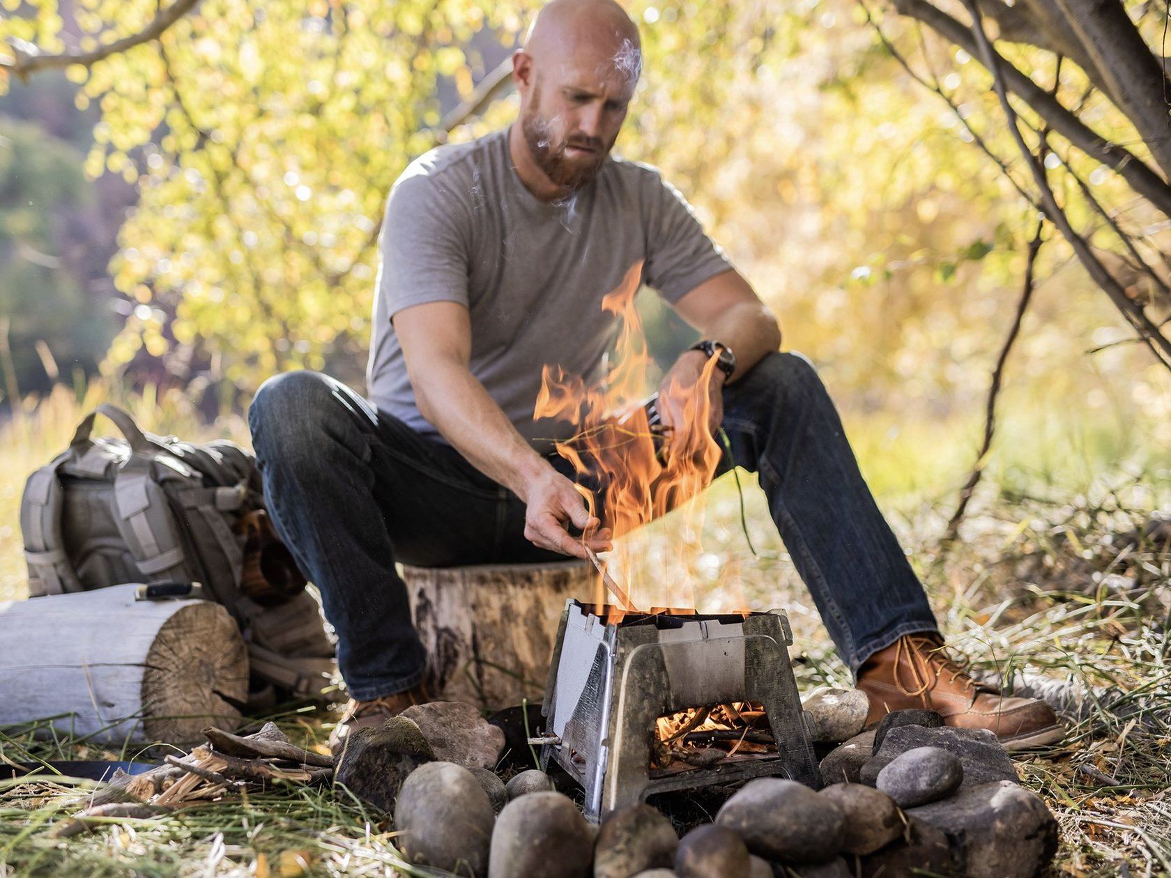Barebones | Portable Travel Camping Fire Pit - Folds Flat, Camping Stoves, Barebones, Defiance Outdoor Gear Co.