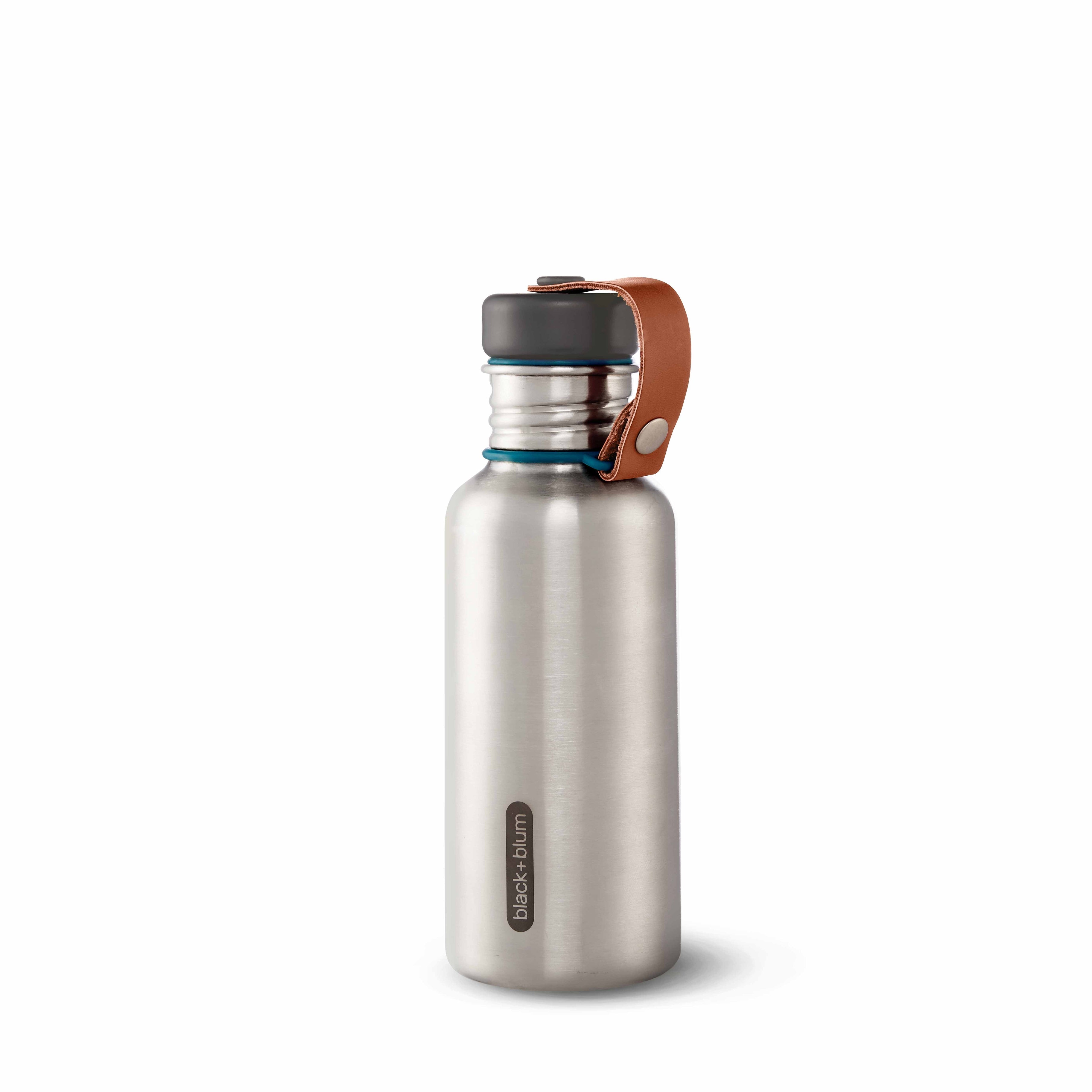 Black + Blum | Kid Sized Stainless Steel Insulated Water Bottle With Leather Strap, Water Bottle, Black + Blum, Defiance Outdoor Gear Co.