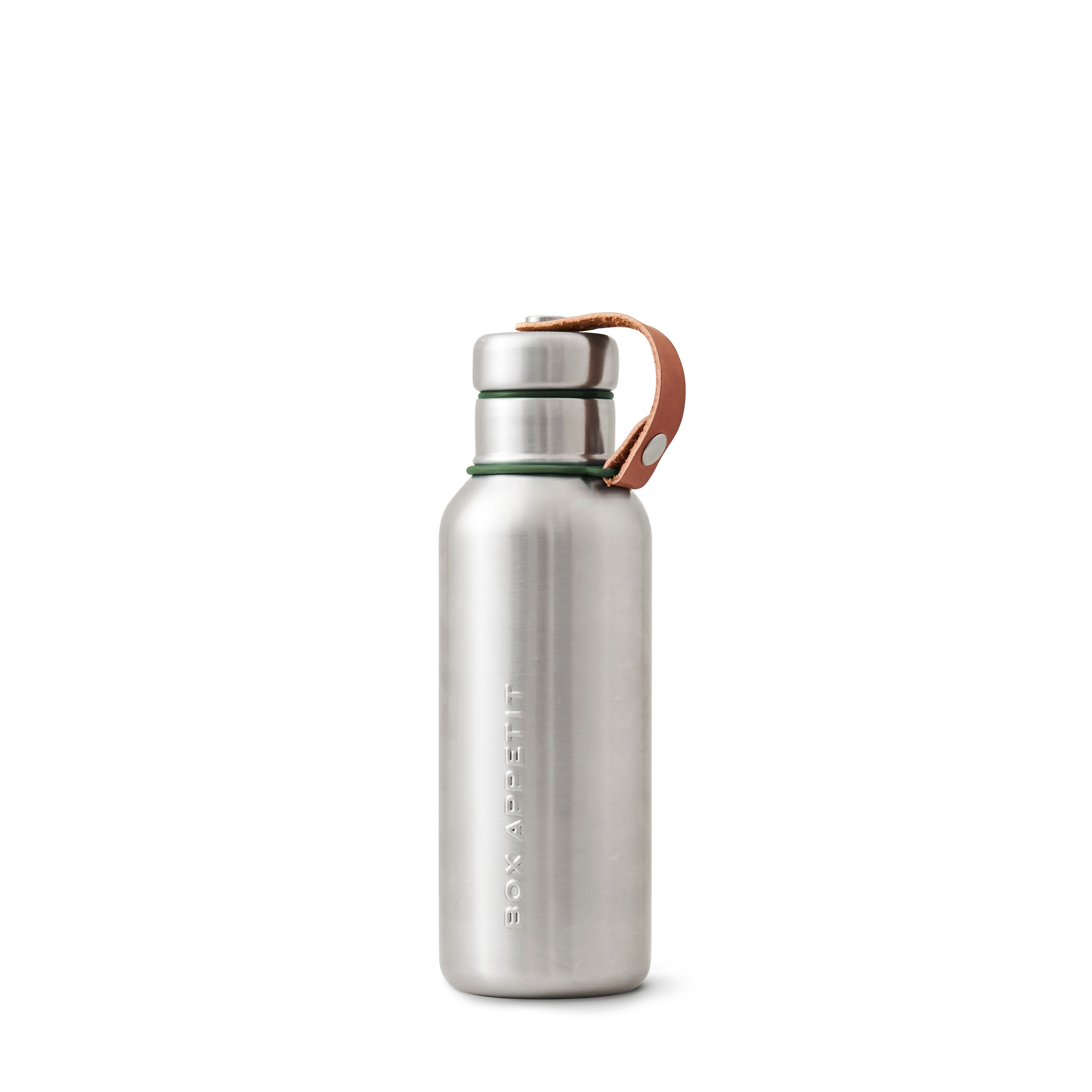 Wide Mouth Stainless Steel Water Bottle with Straw Lid, 17OZ / 500ML