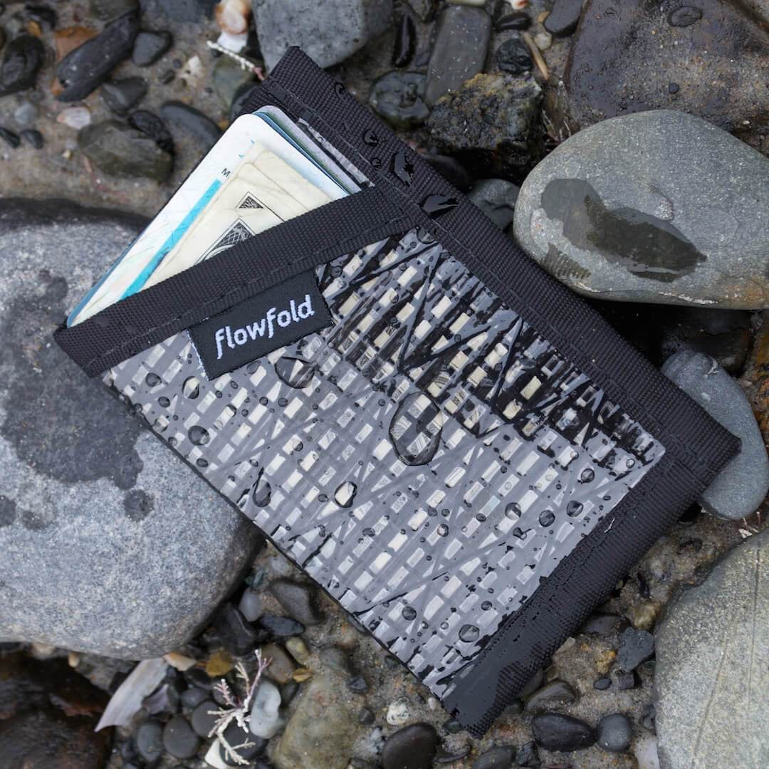 Flowfold  |  Recycled Sailcloth Minimalist Card Holder Wallet, Wallet, Flowfold, Defiance Outdoor Gear Co.