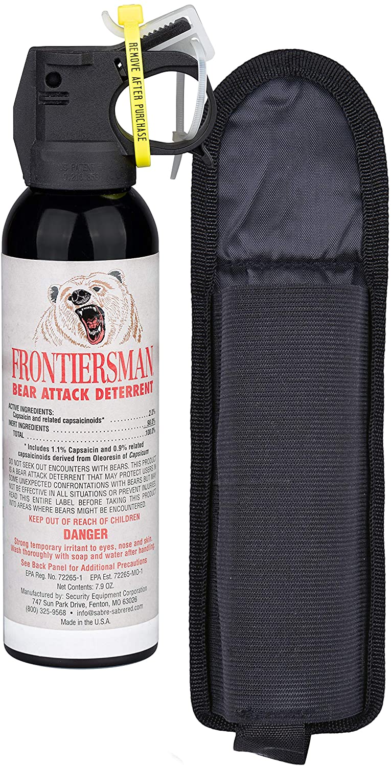 Frontiersman | Bear Spray Attack Deterrent, Emergency, Frontiersman, Defiance Outdoor Gear Co.
