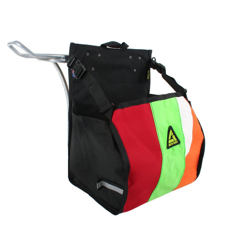 Green Guru | Freerider Pannier Bike Bag 31L - Multicolor, Bike Attachment, Green Guru, Defiance Outdoor Gear Co.