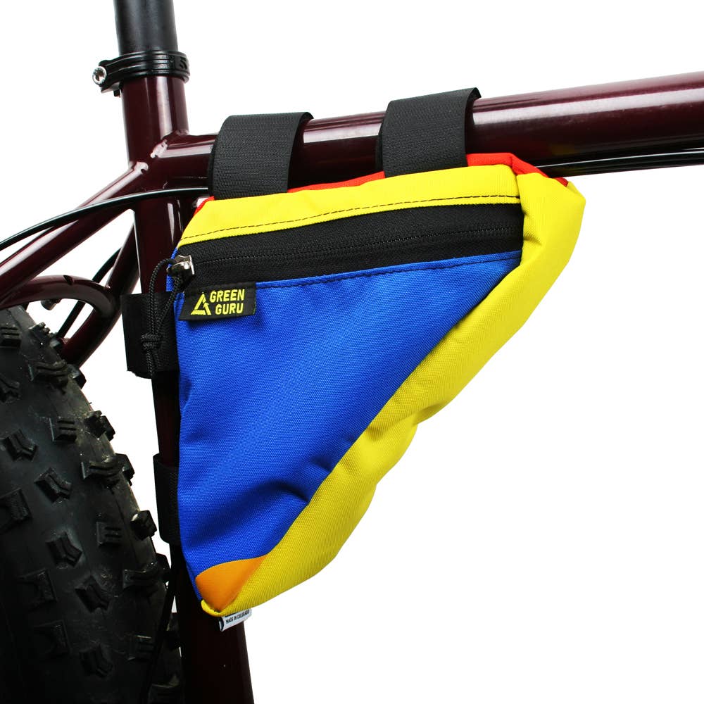 Green Guru | Gripster Bicycle Frame Bag For Mountain & Road Bikes - Multicolor, Bike Accessories, Green Guru, Defiance Outdoor Gear Co.