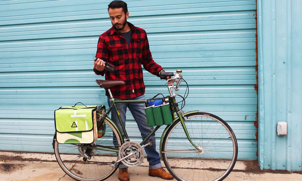 Green Guru | Sixer 6-Pack Insulated Beverage Holder- Mounts to Bicycle, Bike Attachment, Green Guru, Defiance Outdoor Gear Co.