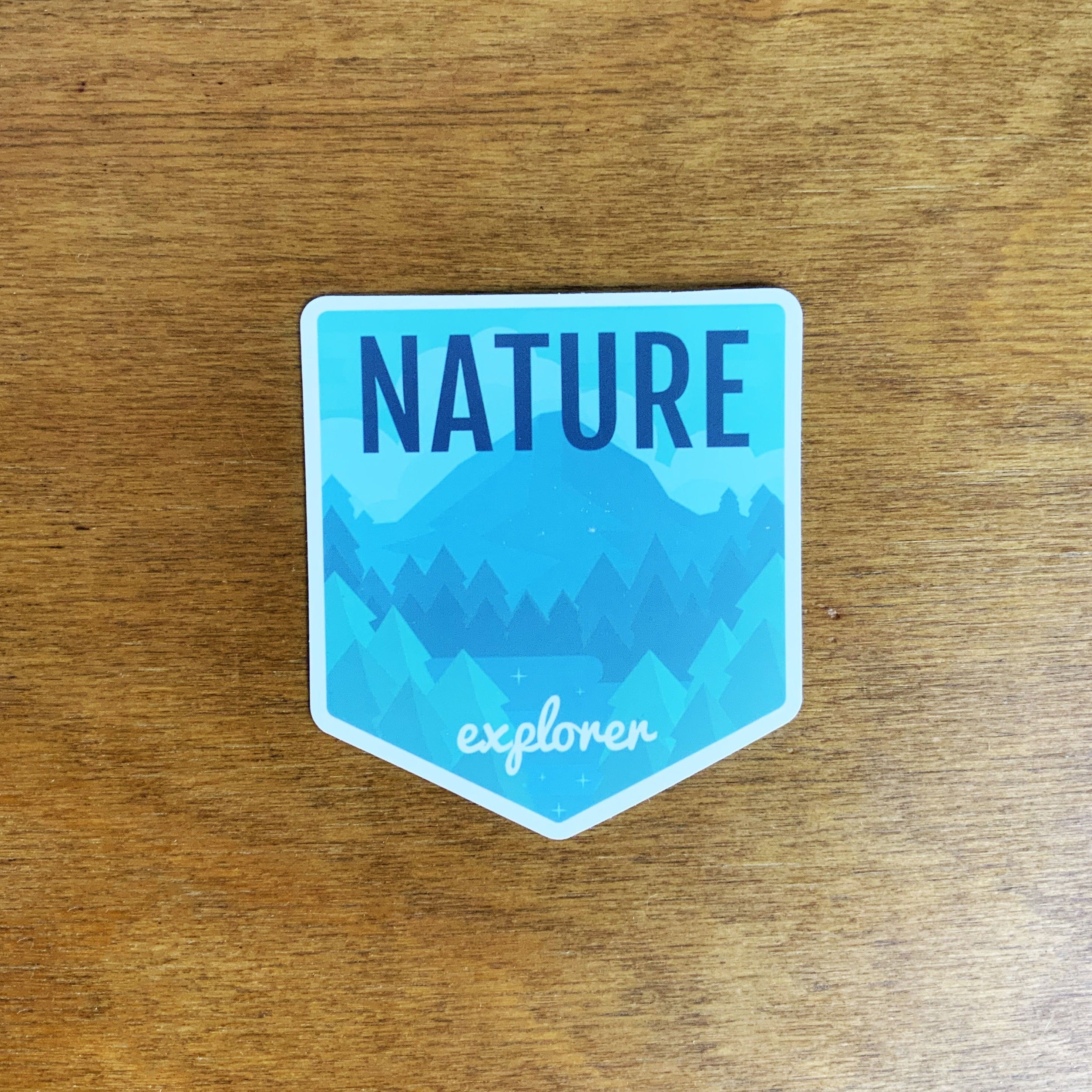 Nature Explorer Sticker, sticker, Pacific Rayne, Defiance Outdoor Gear Co.