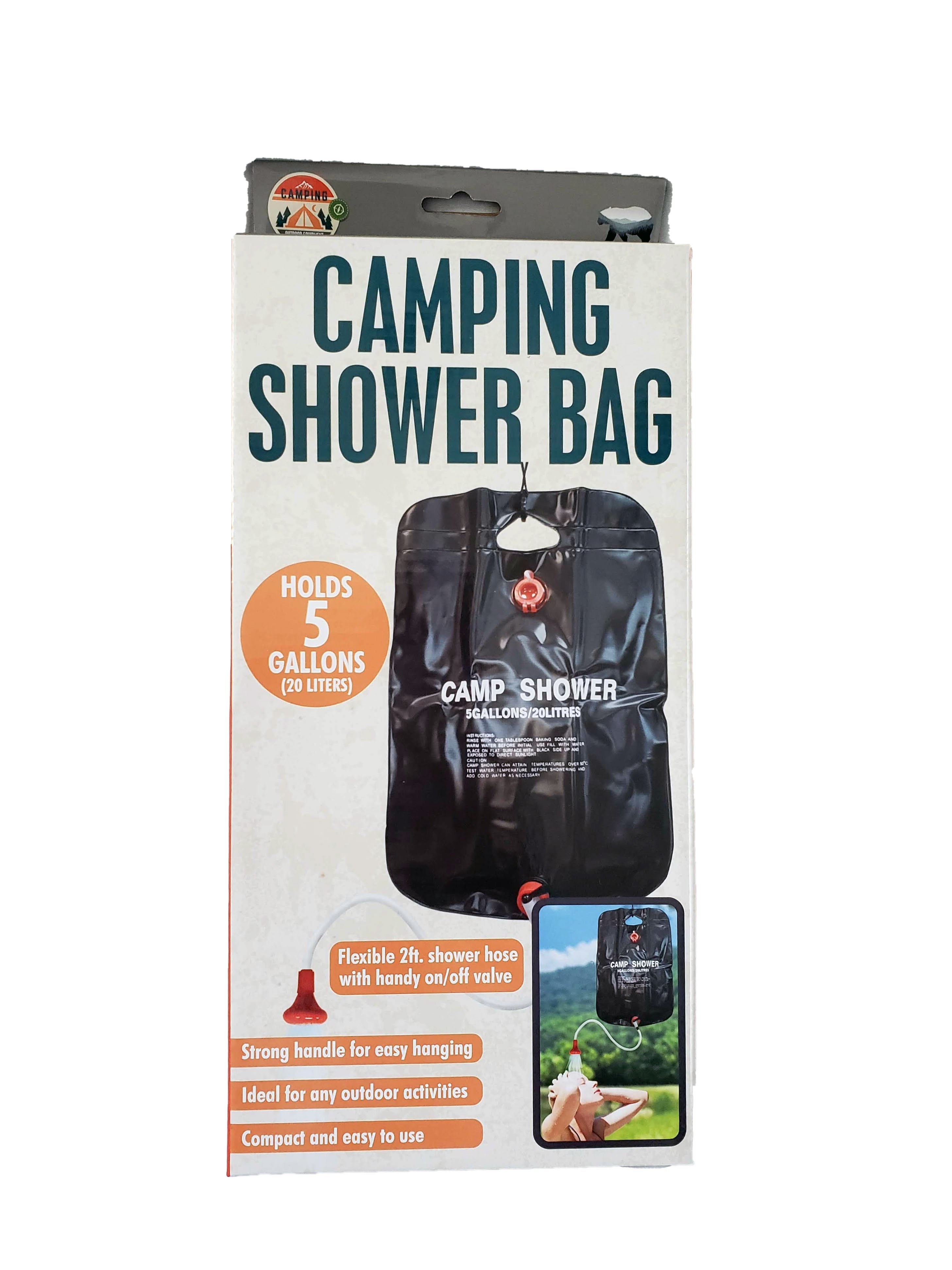 Portable camping hotsell shower bag