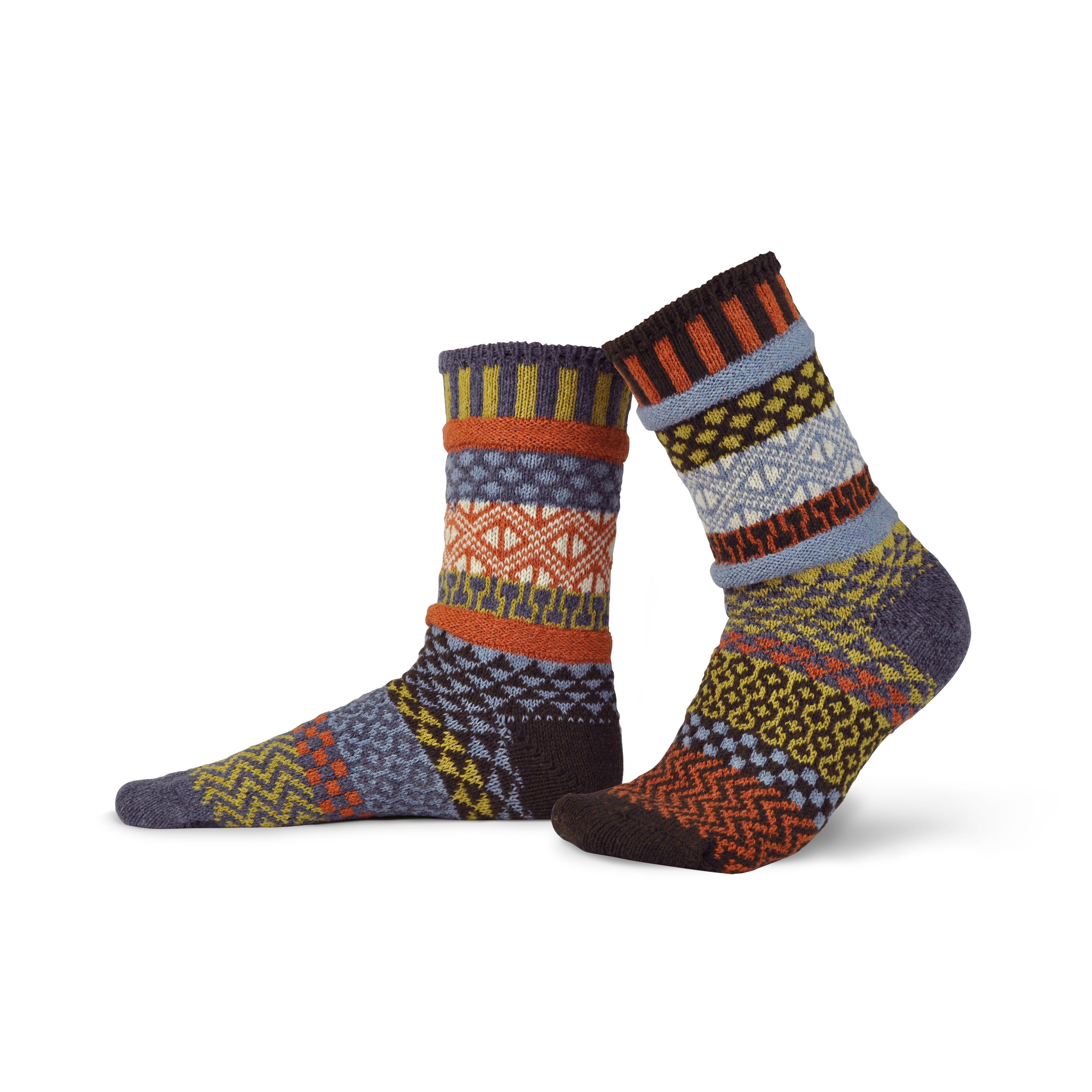 Solmate | Adult Wool Blend Crew Socks - Ponderosa, Socks, Solmate, Defiance Outdoor Gear Co.