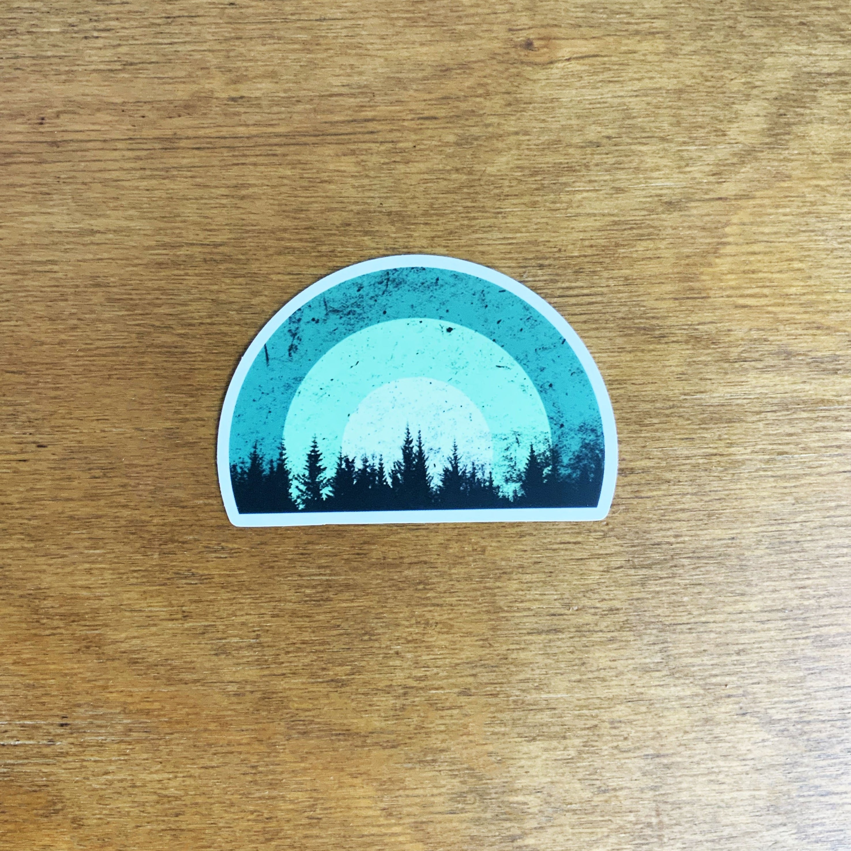 Tree Top Sticker, sticker, Pacific Rayne, Defiance Outdoor Gear Co.