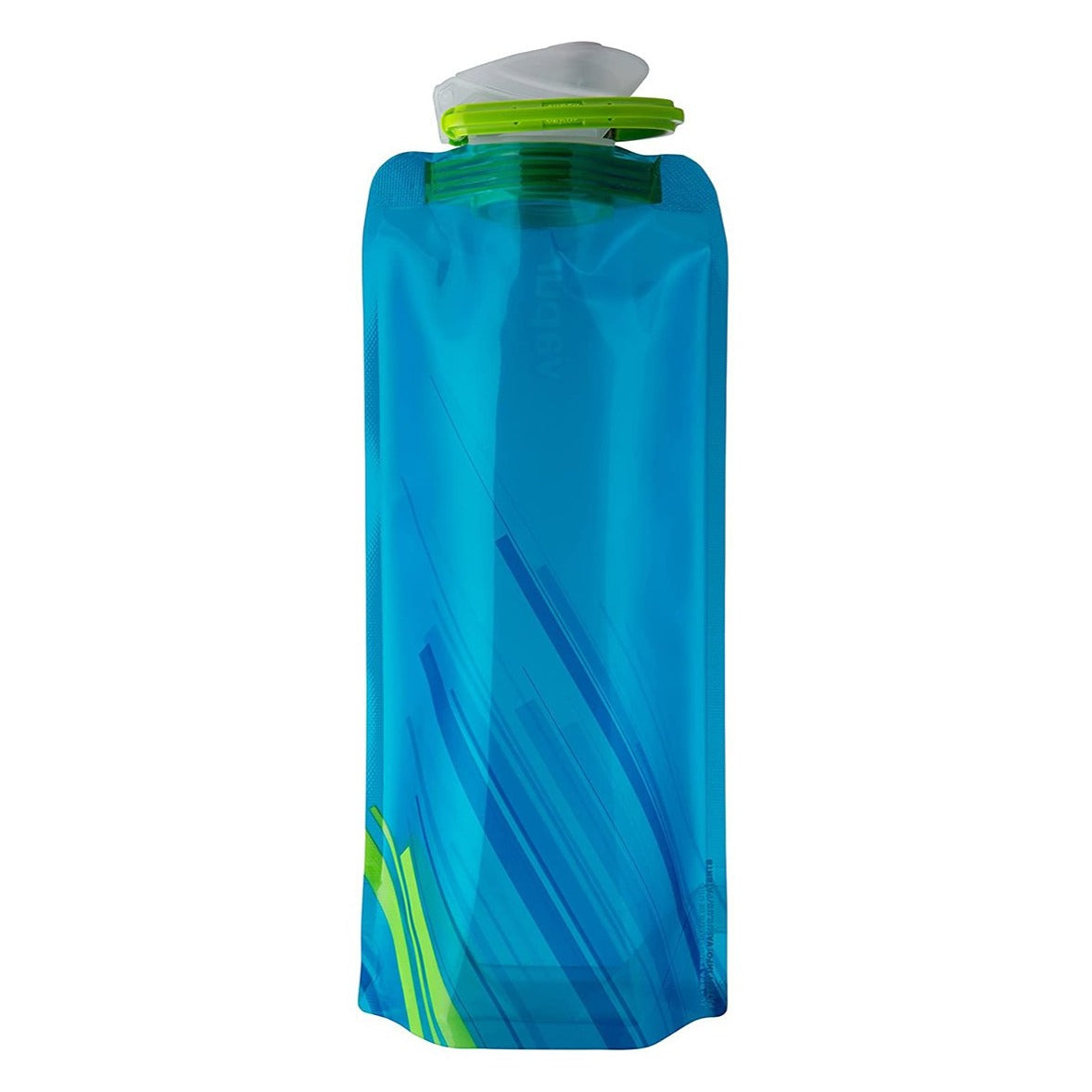 vapor  Botella de agua plegable ligera con clip Botella de viaje comp