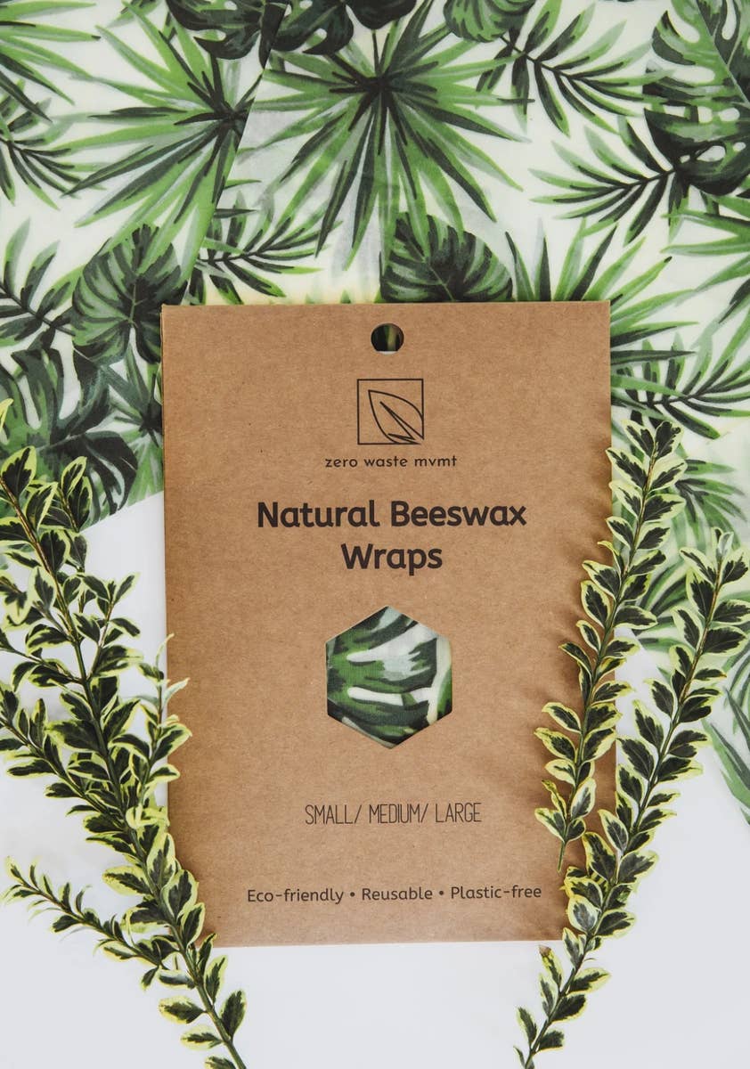 Zero Waste MVMT | Reusable Beeswax Food & Sandwich Wrap Made with Jojoba Oil & Tree Resin - 3 Pack, Gadgets and Gear, Zero Waste MVMT, Defiance Outdoor Gear Co.
